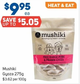 Foodland Mushiki Gyoza 275g offer