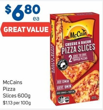 McCains Pizza Slices 600g