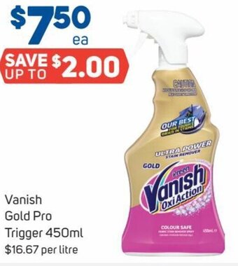 Foodland Vanish Gold Pro Trigger 450ml offer