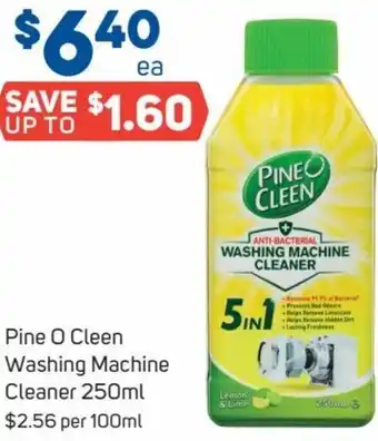 Foodland Pine O Clean Washing Machine Cleaner 250ml offer