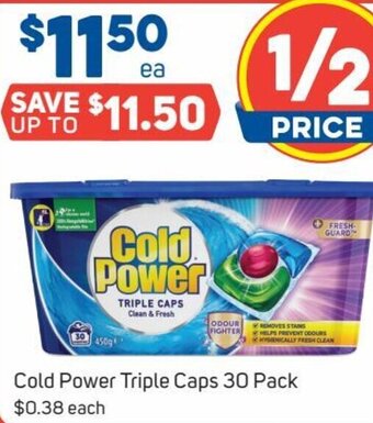 Foodland Cold Power Triple Caps 30 Pack offer