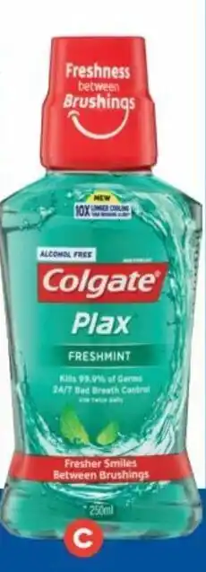 Foodland Colgate Plax Mouth Wash 250ml offer