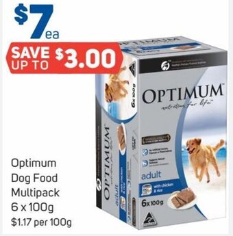 Foodland Optimum Dog Food Multipack 6 x 100g offer