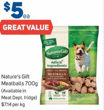 Foodland Nature's Gift Meatballs 700g offer