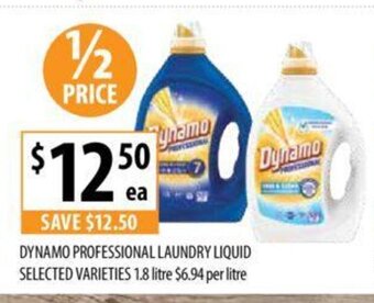 Supabarn Dynamo Professional Laundry Liquid offer