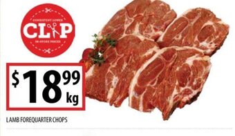 Supabarn Lamb Forequarter Chops offer