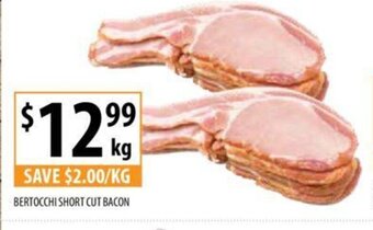 Supabarn Bertocchi Short Cut Bacon offer