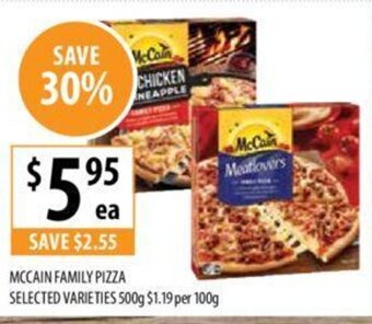 Supabarn McCain Family Pizza offer