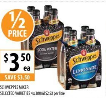Supabarn Schweppes Mixer offer