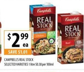 Supabarn Campbell's Real Stock offer