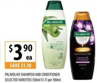 Supabarn Palmolive Shampoo And Conditioner offer