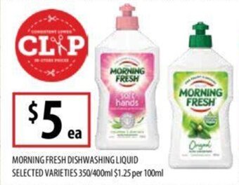 Supabarn Morning Fresh Dishwashing Liquid offer