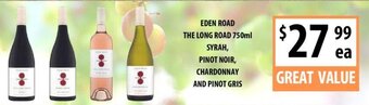 Eden Road The Long Road 750ml