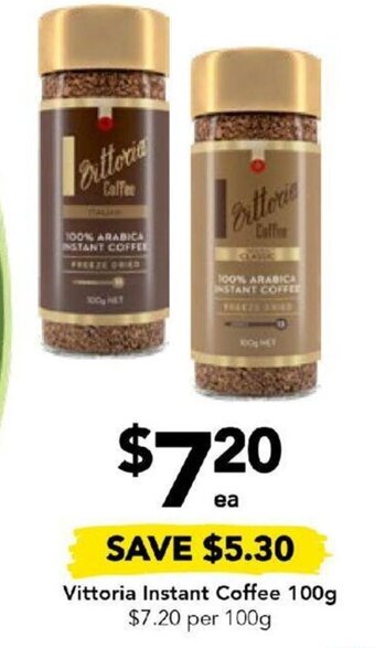 Vittoria Instant Coffee 100g