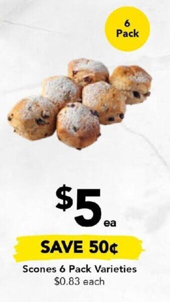 Drakes Scones 6 Pack varieties offer