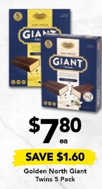 Drakes Golden North Giant Twins 5 Pack offer
