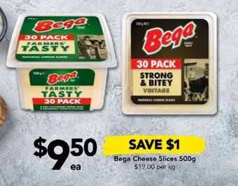 Drakes Bega Cheese Slices 500g offer