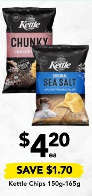 Kettle Chips 150g-165g