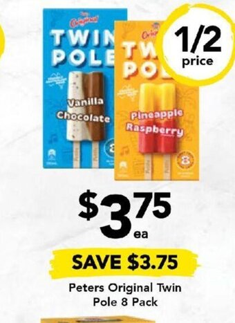 Peters Original Twin Pole 8 Pack
