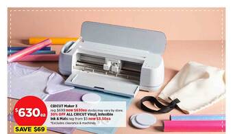 Spotlight Cricut maker 3 offer