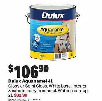Dulux aquanamel 4l