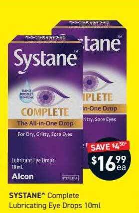 Systane complete lubricating eye drops 10ml