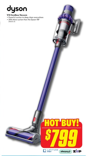 The Good Guys V10 Cordless Vacuum offer