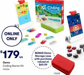 BIG W Osmo Coding Starter Kit offer