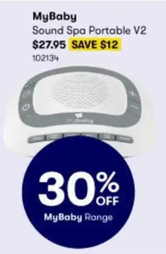 MyBaby Sound Spa Portable V2