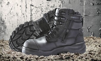 RSEA Safety Blundstone 8561 - rotoflex® - zip sided lace up safety boots with scuff cap offer