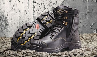 RSEA Safety Oliver at 55-345z wheat 150mm zip sided safety boots with tectuff® toe bumper offer