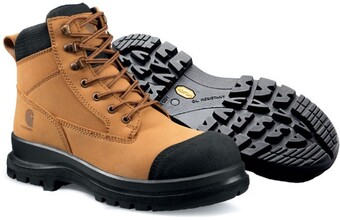 RSEA Safety Carhartt detroit 6” zip sided lace up safety boots offer