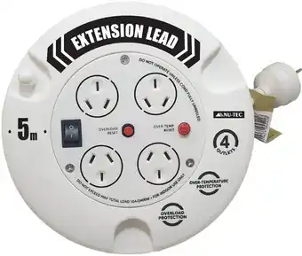 Coles Urbanworx 5m home and office cable reel offer