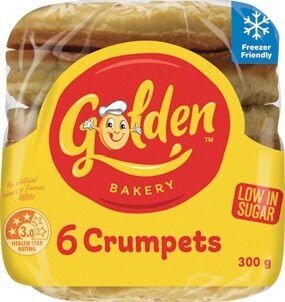 IGA Golden crumpet rounds 6 pack selected varieties offer