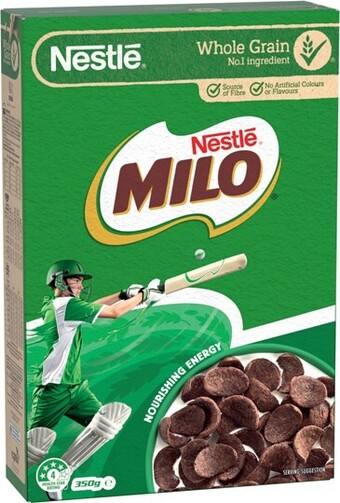 IGA Nestlé milo cereals 340-350g offer