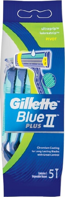 IGA Gillette blue ii plus disposable razors 5 pack offer