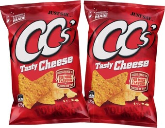 IGA Cc’s corn chips 110-175g selected varieties offer