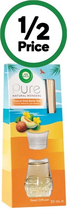 Woolworths Airwick pure natural reed diffuser 30ml offer