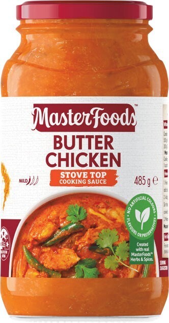 Woolworths Masterfoods simmer sauce 485-520g offer
