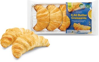 Woolworths all butter croissants pk 3 or pk 4