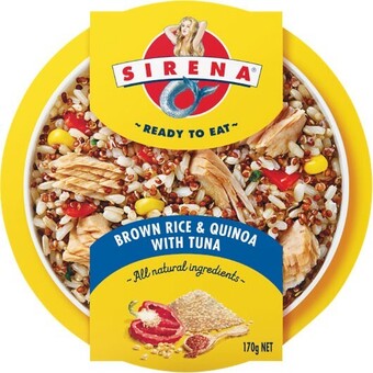 Woolworths Sirena tuna with pasta or rice 170g offer