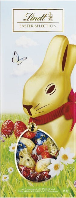 Woolworths Lindt gala box 381-383g offer