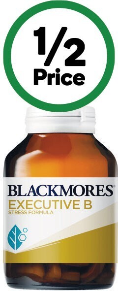 Woolworths Blackmores executive b stress support tablets pk 125~ offer