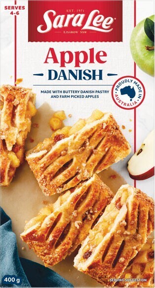 Sara lee danishes 400g