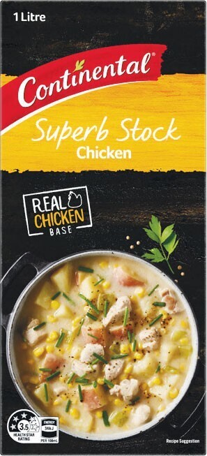 Woolworths Continental stock 1 litre offer