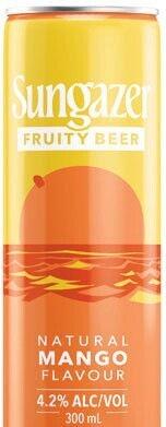 Woolworths Sungazer fruity beer mango cans 16x300ml offer