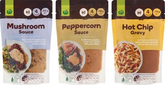 Woolworths Woolworths gravy or finishing sauce 200g offer