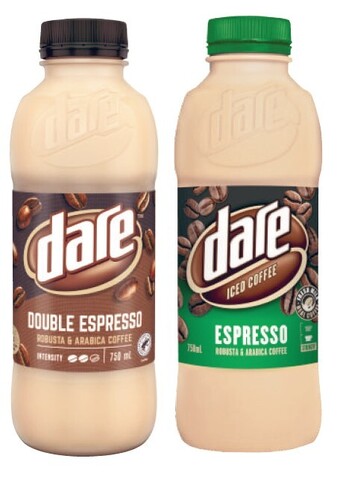 Coles Dare flavoured milk 750ml offer