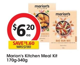 Coles Marion's Kitchen Meal Kit 170g-340g offer