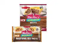 Foodworks Mrs Mac’s Microwave Pie, Pastie or Sausage Roll 140-175g offer